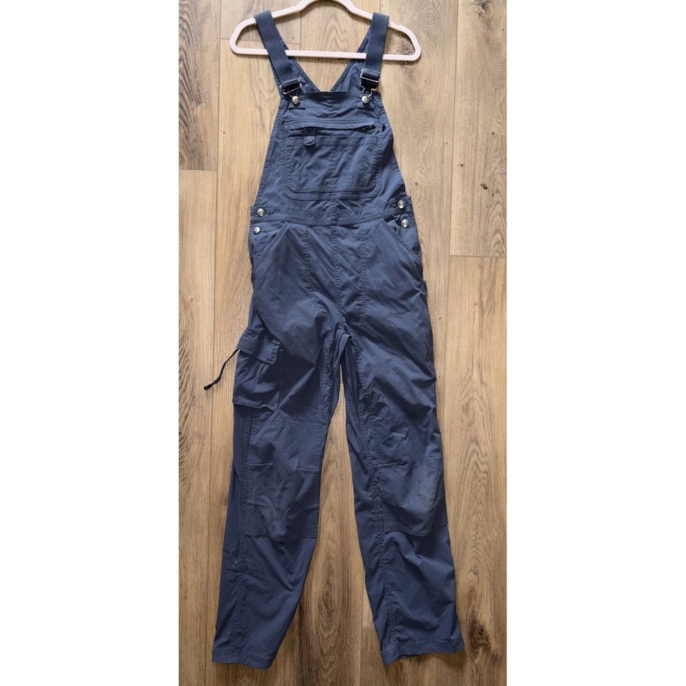 Duluth Trading Co. Womens Heirloom Gardening Bib Overalls XS x 33 (31) Blue